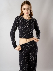 5152TCC Женская пижама (ДЛ.рукав+брюки)